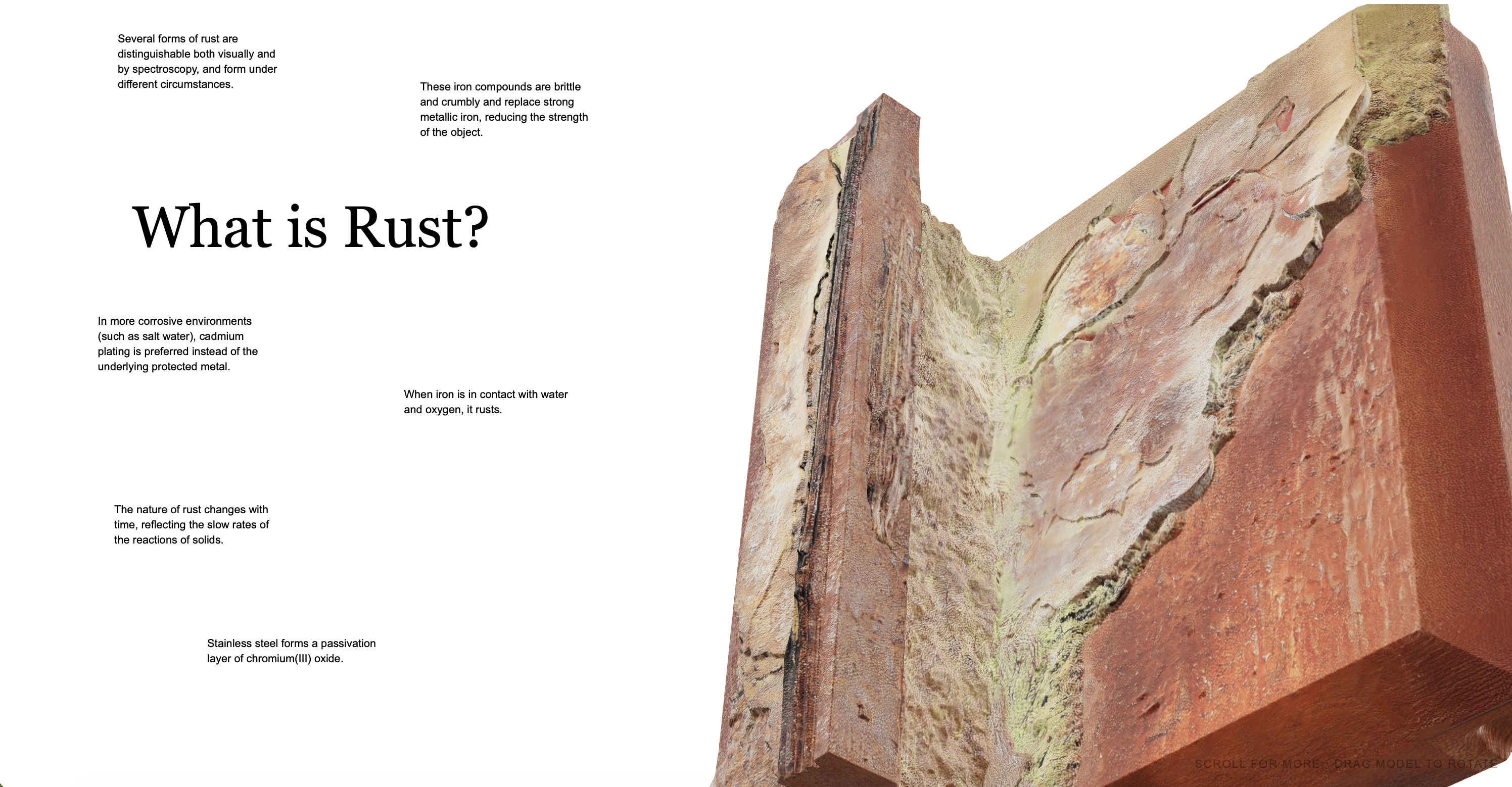 What is Rust — interactive 3D scan, angle two